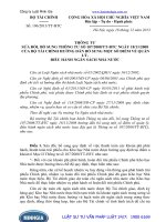 Thông tư 196 2013 TT-BTC sửa đổi, bổ sung thông tư số 107 2008 TT-BTC hướng dẫn bổ sung một số điểm về quản lý, điều hành ngân sách nhà nước