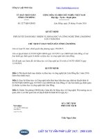 Quyết định 2277 QĐ-UBND phê duyệt danh mục nhiệm vụ khoa học và công nghệ tỉnh Lâm Đồng lần 3 năm 2016