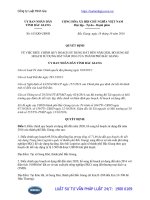 Quyết định 613 QĐ-UBND điều chỉnh quy hoạch sử dụng đất đến năm 2020, bổ sung kế hoạch sử dụng đất năm 2016 của thành phố Bắc Giang, tỉnh Bắc Giang