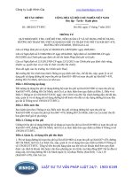 Thông tư 108 2015 TT-BTC hướng dẫn quả lý đường bộ trạm thu phí km1610+800