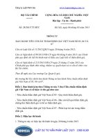 Thông tư 28 2015 TT-BTC ban hành Tiêu chuẩn thẩm định giá Việt Nam số 05, 06 và 07