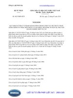 Nghị định 462 VBHN-BTP về xử phạt VPHC trong hành chính tư pháp, hôn nhân và gia đình, thi hành án DS, phá sản doanh nghiệp, HTX