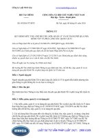 Thông tư 03 2016 TT-BTC về mức thu, chế độ thu, nộp, quản lý và sử dụng phí qua phà Kênh Tắt và phà Láng sắt, Quốc lộ 53