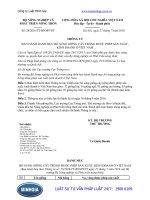 Thông tư 28 2016 TT-BNNPTNT ban hành Danh mục bổ sung giống cây trồng được phép sản xuất, kinh doanh ở Việt Nam