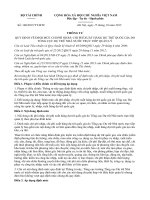 Thông tư 160 2015 TT-BTC quy định về định mức chi phí nhập, chi phí xuất hàng dự trữ quốc gia do Tổng cục Dự trữ Nhà nước trực tiếp quản lý.