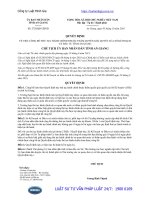 Quyết định 2728 QĐ-UBND năm 2016 công bố thủ tục hành chính thuộc thẩm quyền giải quyết của Sở Kế hoạch và Đầu tư tỉnh An Giang