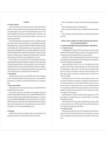 Nâng cao hiệu quả hoạt động tín dụng của các ngân hàng thương mại cổ phần (TMCP) trên địa bàn thành phố hà nội (tt) 