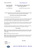 Quyết định 2152 QĐ-UBND năm 2016 công bố thủ tục hành chính ban hành mới, bãi bỏ thuộc thẩm quyền giải quyết của Sở Tài nguyên và Môi trường tỉnh Nam Định