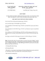 Quyết định 2256 QĐ-UBND năm 2016 phê duyệt điều chỉnh, bổ sung dự án đầu tư xây dựng Vườn quốc gia Biduop - Núi Bà, tỉnh Lâm Đồng (giai đoạn 2006-2015)