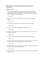 Essentials of accounting for governmental and not for profit organizations 12th edition copley test bank 