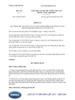 Thông tư 17 2016 TT-BYT quy định việc thu hồi và xử lý thực phẩm không bảo đảm an toàn thuộc thẩm quyền quản lý của Bộ Y tế