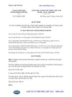 Quyết định 2210 QĐ-UBND năm 2016 về nghiệm thu kết quả thực hiện nhiệm vụ nghiên cứu khoa học và phát triển công nghệ cấp thành phố Hải Phòng