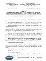 Thông tư 05 2013 TT-NHNN Sửa đổi, bổ sung một số điều của Quy chế phân loại, kiểm định, đóng gói, giao nhận kim khí quý, đá quý trong ngành Ngân hàng