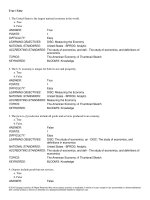 Economics principles and policy 13th edition baumol test bank 