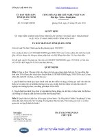 Quyết định 3111 QĐ-UBND điều chỉnh Chương trình xây dựng văn bản quy phạm pháp luật của Ủy ban nhân dân tỉnh Quảng Ninh năm 2016