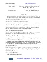 Thông tư 284 2016 TT-BTC quy định mức thu, chế độ thu, nộp, quản lý và sử dụng phí, lệ phí trong lĩnh vực quản lý chất lượng vật tư nuôi trồng thủy sản do Bộ trưởng Bộ Tài chính ban hành