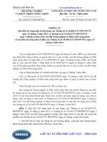 Thông tư 54 2012 TT-BNNPTNT Sửa đổi, bổ sung một số nội dung của Thông tư số 10 2012 TT-BNNPTNT và Thông tư số 22 2012 TT-BNNPTNT