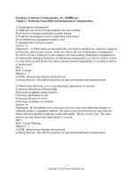 Excellence in business communication 11th edition thill test bank 