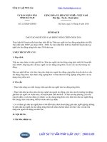 Kế hoạch 2123 KH-UBND về đào tạo nghề cho lao động nông thôn năm 2016 do tỉnh Hà Nam ban hành