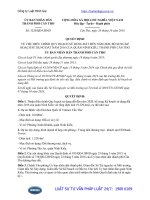 Quyết định 3220 QĐ-UBND điều chỉnh Quy hoạch sử dụng đất đến năm 2020, bổ sung Kế hoạch sử dụng đất năm 2016 của quận Ninh Kiều, thành phố Cần Thơ