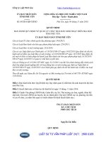 Quyết định 69 2016 QĐ-UBND Quy định về quản lý chất thải rắn sinh hoạt trên địa bàn tỉnh Phú Yên