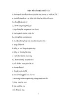 Đề cương bài giảng động học và thiết bị phản ứng 