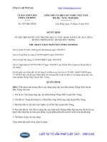 Quyết định 2307 QĐ-UBND năm 2016 phê duyệt chủ trương đầu tư xây dựng nâng cấp, sửa chữa đường Thống Nhất, huyện Đức Trọng, tỉnh Lâm Đồng