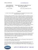 Chỉ thị 07 CT-UBND ban hành chỉ thị về việc tăng cường các biện pháp xử lý nợ đọng xây dựng cơ bản nguồn vốn đầu tư công