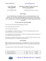 Quyết định 29 2016 QĐ-UBND sửa đổi đơn giá cây trồng tại Phụ lục 03 Bảng đơn giá cây trồng, vật nuôi kèm theo Quyết định 02 2015 QĐ-UBND do tỉnh Ninh Bình ban hành