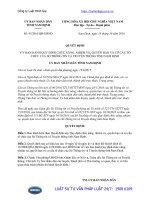 Quyết định 43 2016 QĐ-UBND về Quy định chức năng, nhiệm vụ, quyền hạn và cơ cấu tổ chức của Sở Thông tin và Truyền thông tỉnh Nam Định