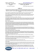 Thông tư hướng dẫn chính sách với người lao động dôi dư