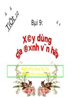 Bài 9. Xây dựng gia đình văn hoá