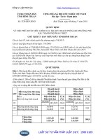 Quyết định 3324 QĐ-UBND năm 2016 phê duyệt điều chỉnh cục bộ Quy hoạch phân khu phường Phú Hài, thành phố Phan Thiết, tỉnh Bình Thuận