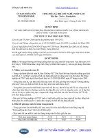 Quyết định 3254 QĐ-UBND phê duyệt Phương án Phòng chống thiên tai công trình hồ chứa nước Vạn Hội năm 2016 do tỉnh Bình Định ban hành