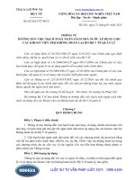 Thông tư 03 2013 TT-BYT hướng dẫn việc hạch toán ngân sách nhà nước áp dụng cho các khoản viện trợ không hoàn lại do Bộ Y tế quản lý