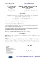 Quyết định 471 QĐ-UBND năm 2016 về Quy chế tổ chức và hoạt động của Quỹ Phòng, chống thiên tai tỉnh Kon Tum