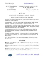 Quyết định 3669 QĐ-BVHTTDL năm 2016 về gia nhập Quỹ Điện ảnh và Nghe nhìn Đông Nam Á do Bộ trưởng Bộ Văn hóa, Thể thao và Du lịch ban hành