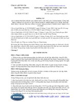 Thông tư 30 2015 TT-BCT về lập, thẩm định, công bố, điều chỉnh và quản lý Quy hoạch phát triển điện lực tỉnh, thành phố trực thuộc Trung ương