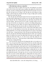 SKKN tích hợp giáo dục kĩ năng sống trong giảng dạy địa lí địa phương 