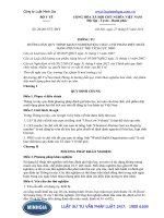 Thông tư 20 2015 TT-BYT hướng dẫn quy trình khảo nghiệm hóa chất, chế phẩm diệt muỗi dạng phun hạt thể tích cực nhỏ