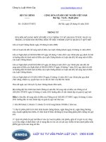 Thông tư 15 2016 TT-BTC hướng dẫn về việc thành lập và quản lý quỹ mở