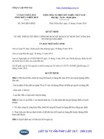 Quyết định 2441 QĐ-UBND điều chỉnh bổ sung Kế hoạch sử dụng đất năm 2016 của huyện Quảng Điền, tỉnh Thừa Thiên Huế