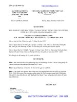 Quyết định 317 QĐ-BCĐCTMTQG năm 2016 Quy chế hoạt động của Ban Chỉ đạo Trung ương các chương trình mục tiêu quốc gia giai đoạn 2016-2020