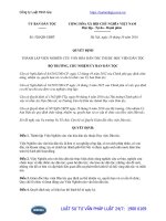 Quyết định 520 QĐ-UBDT năm 2016 thành lập Viện Nghiên cứu văn hóa dân tộc thuộc Học viện Dân tộc do Bộ trưởng, Chủ nhiệm Ủy ban Dân tộc ban hành