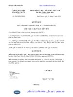 Quyết định 2805 QĐ-UBND năm 2016 phê duyệt Điều lệ Hội Y dược học tỉnh Bình Phước