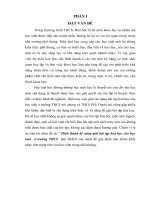 SKKN Hình thành kỹ năng giải bài tập hoá học cho học sinh  ở trường THCS