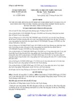 Quyết định 312 QĐ-UBND năm 2016 sửa đổi Quyết định 35 QĐ-UBND về thành lập Cụm công nghiệp Thắng Quân, huyện Yên Sơn, tỉnh Tuyên Quang