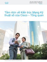 Tầm nhìn về Kiến trúc Mạng Kỹ thuật số của Cisco –