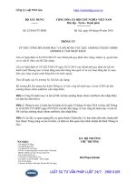 Thông tư 25 2016 TT-BXD công bố danh mục và mã số HS vật liệu amiăng thuộc nhóm amfibole cấm nhập khẩu do Bộ trưởng Bộ Xây dựng ban hành