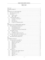 Đề cương thiết kế hệ thống nhúng 